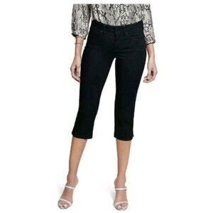 NYDJ Cool Embrace Skinny Crop ith Side Slits - Nautilus Nautilus.Reg 8